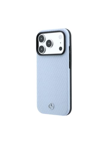 COFI 1453 Mercedes Semi Wrap Wood kompatibel mit iPhone 18 Pro und 17 in Blau