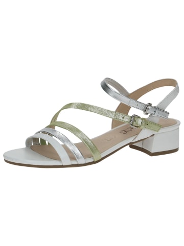 Caprice Sandalette in WHITE/LIME