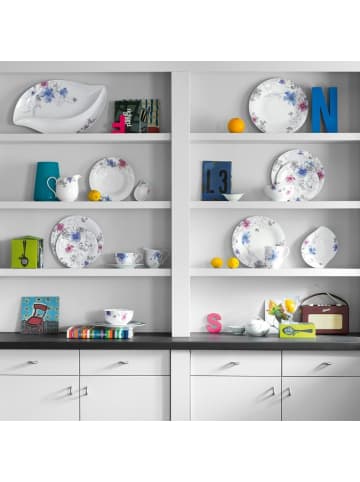 Villeroy & Boch 6er Set Speiseteller Mariefleur Gris Basic in ø 26,8 cm in bunt