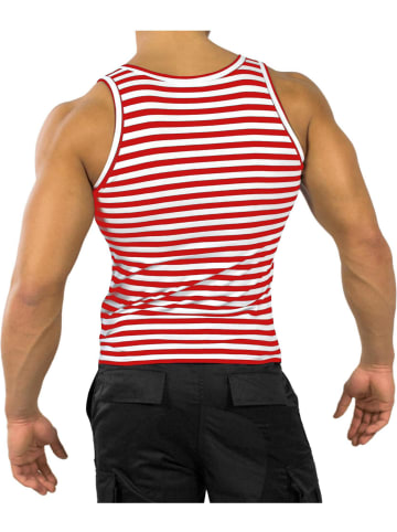 Normani Outdoor Sports Normani Outdoor Sports Marine Tank-Top in Rot/Weiß