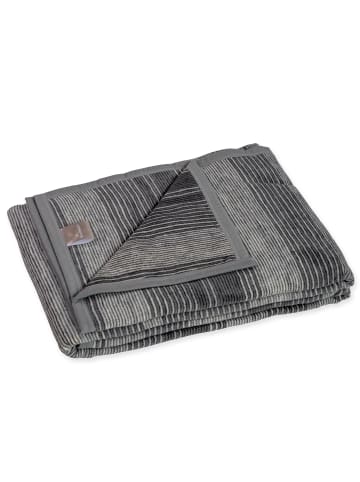 biederlack Cotton Home Wohndecke Lines in grau
