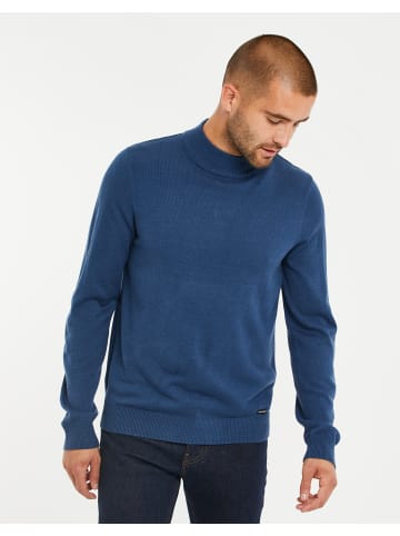 Threadbare Rollkragenpullover THB Jumper Aspull Turtle Neck in Denim