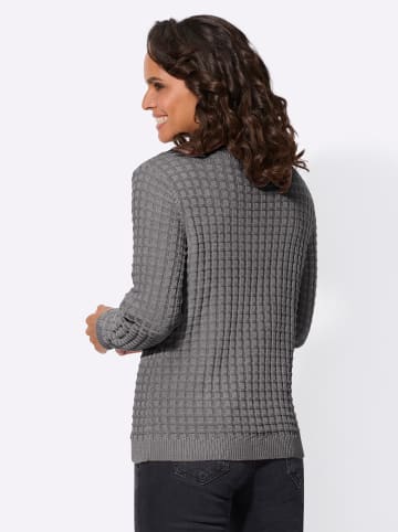 WITT WEIDEN Langarm-Pullover in grau