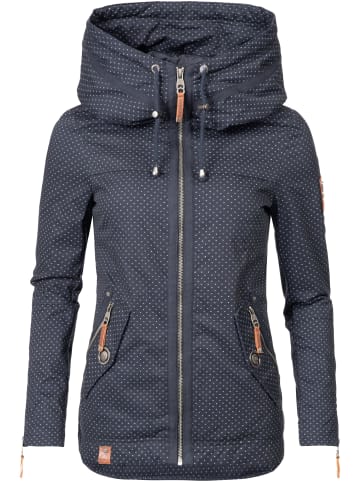 Navahoo Übergangsjacke Wekoo in Blau Dots