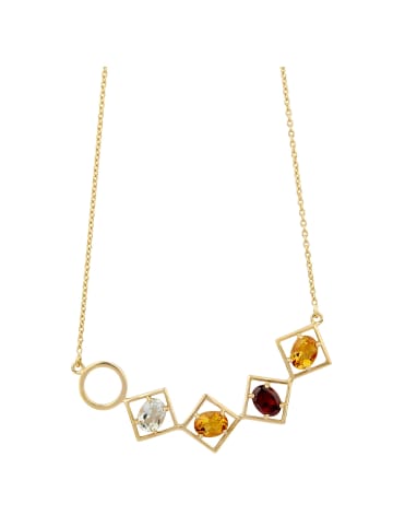 Carolin Stone 925/- Sterling Silber in gelb