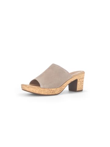 Gabor Fashion Pantolette in beige