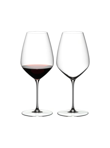 RIEDEL Glas 2er Set Syrah / Shiraz Weingläser Veloce 720 ml in transparent