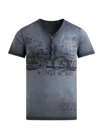 CAMP DAVID  T-Shirt 'Riding The World I' in blau