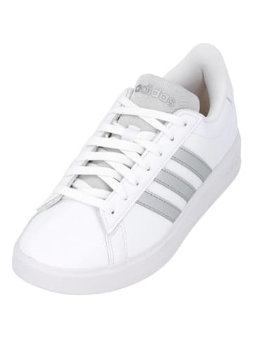 adidas Sneakers Low in white/silver met