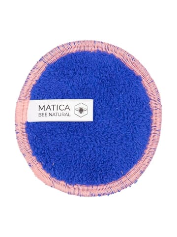 Matica Cosmetics CHAIM Abschminkpads, Blau- 4 Stück