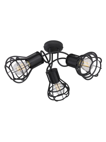 Globo lighting Deckenleuchte "CLASTRA" in black