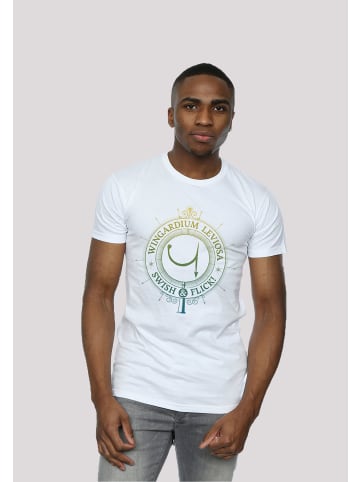 F4NT4STIC T-Shirt Harry Potter Wingardium Leviosa in weiß
