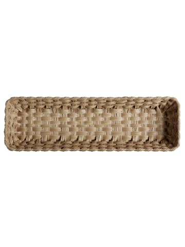 APS GN 2/4 Korb TWIRL in braun - 53 x 16,2 cm, H: 10 cm