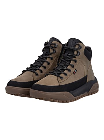 rieker Stiefelette in Schwarz/Braun