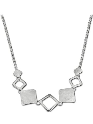 SilberDream 925 Sterling Silber Damen SilberDream Halsketten Karo  ca. 45cm