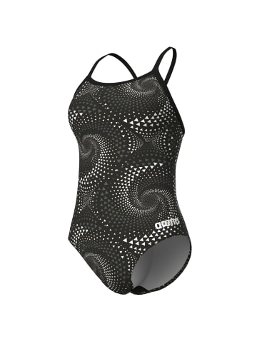 Arena Fireflow Lightdrop Back Schwimmanzug in Schwarz