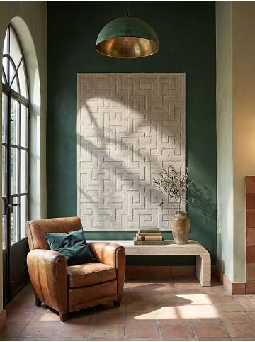 KADIMA DESIGN Läufer Geometrisch pflegeleicht Wohnzimmer Schlafzimmer Flur Esszimmer in Beige