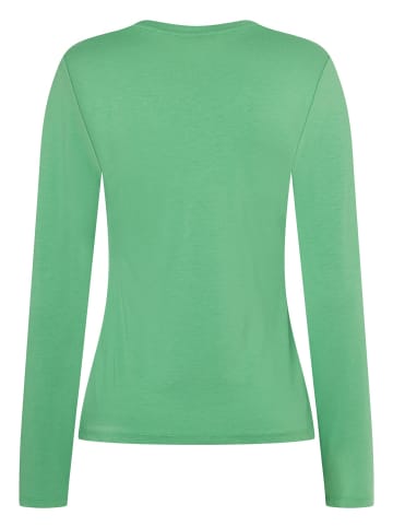 More & More Langarmshirt in soft warm green