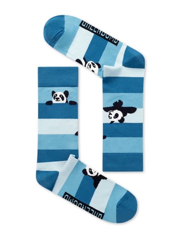 GreenBomb Socks Panda Stripes 2 in Mix
