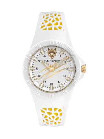 Plein Sport Analoguhr für Erwachsene in gelb