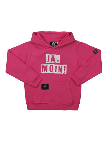 SCHIETWETTER Kinder Kapuzenpullover "Ja Moin", Hoodie, in pink/white