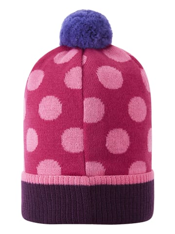 Reima Beanie " Jenkka " in Rosy Berry