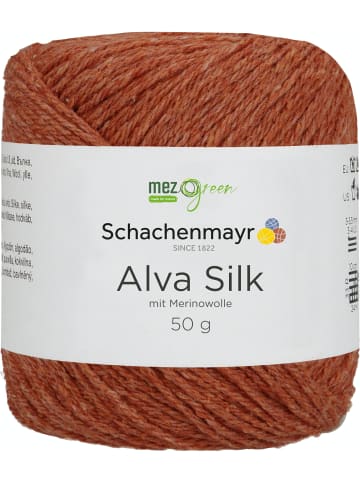 Schachenmayr since 1822 Handstrickgarne Alva Silk, 50g in Terracotta