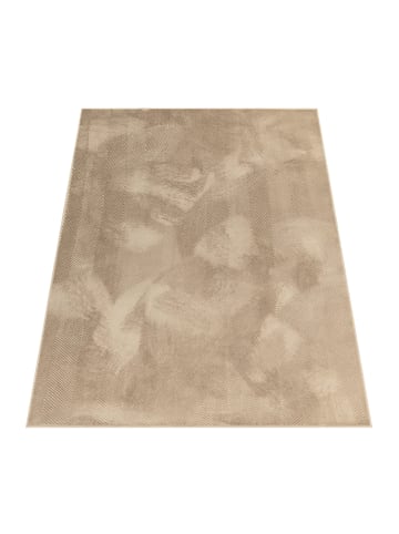 KADIMA DESIGN Waschbarer Teppich waschmaschinenwaschbar Unifarben Küche, Flur in Beige