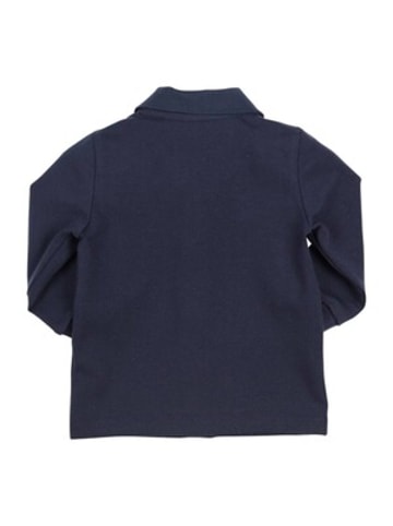 Gymp Jersey-Hemd langarm in Blau