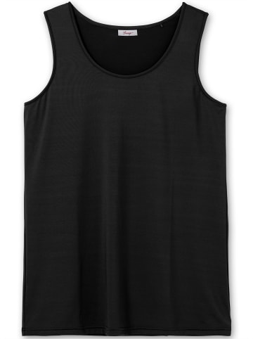 sheego Sporttop in schwarz