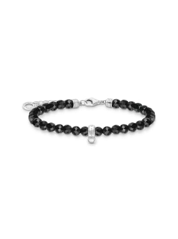 Thomas Sabo Armband in silber, schwarz