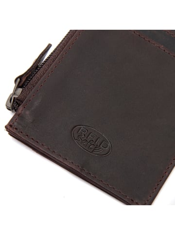 The Chesterfield Brand Livenza Kreditkartenetui RFID Schutz Leder 12 cm brown