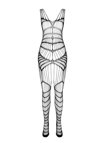 Passion Bodystocking-Ouvert in schwarz
