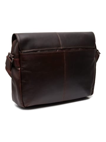 The Chesterfield Brand Richard Messenger Leder 40 cm Laptopfach brown