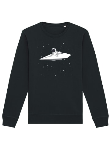 wat? Apparel Sweatshirt Fly me to the moon in Schwarz