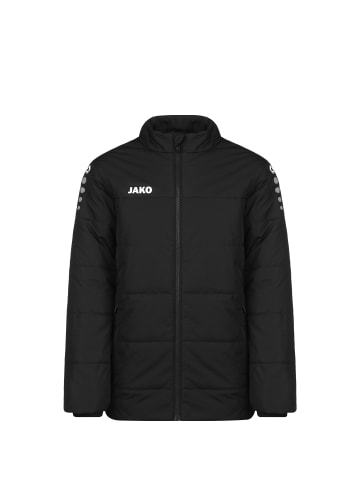 Jako Winterjacke Team Coach in schwarz / weiß