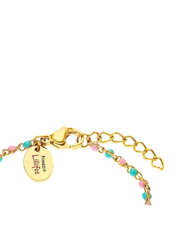 Prinzessin Lillifee Armband Edelstahl, IP Gold in Rosa