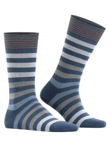 Burlington Socken 1er Pack in Grau/Blau