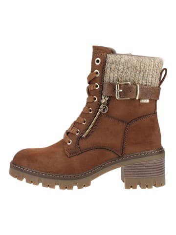 Tom Tailor Stiefelette in Whisky