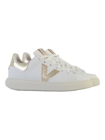 Victoria Flache Schnür-Sneaker von Tallas Grau