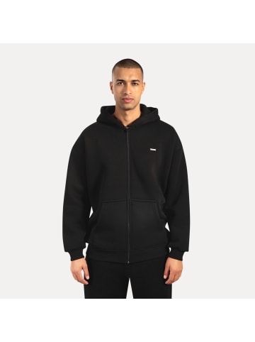 SMILODOX Zip Hoodie Cedrik in Schwarz
