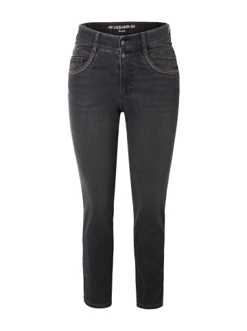 LAURASØN Jeans in dunkelgrau denim