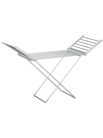 HOMCOM Elektrischer Wäscheständer-144L x 53B x 91H cm-Silber