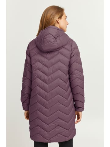 Fransa FRBapadding regular fit in Black Plum