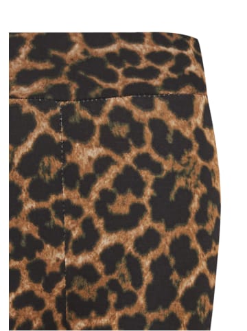 Urban Classics Urban Classics Damen Girls Soft AOP Leggings in darkleo