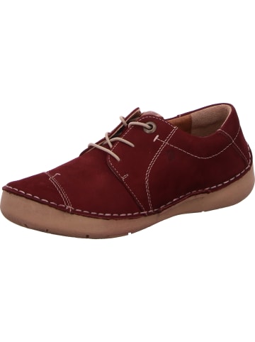 Scandi Schnürhalbschuh in bordeaux