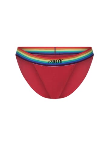 Oboy Tanga U134 RAINBOW in rot