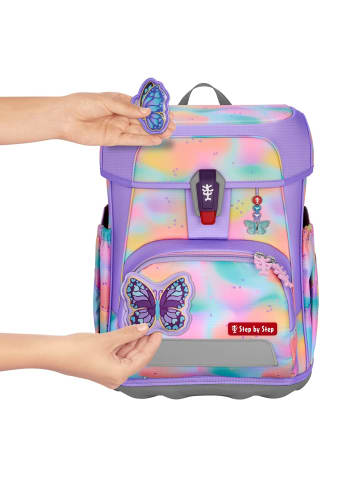 Step by Step Ranzen-Zubehör-Set MAGIC MAGS in Butterfly Luna