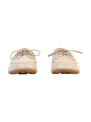 Divine Factory Mokassin aus Leder Alénoa Gold