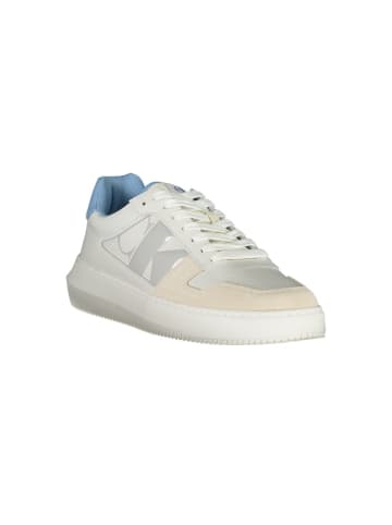 Calvin Klein Weiße Leder-Sneaker